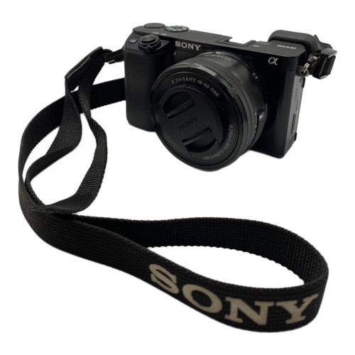 SONY (ソニー) デジタル一眼レフカメラ α6100 2420万画素(有効画素) APS-C 専用電池 SDXCカード対応 3039031
