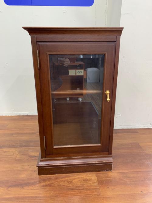 MARUNI (マルニ) ガラスキャビネット ブラウン 地中海シリーズ