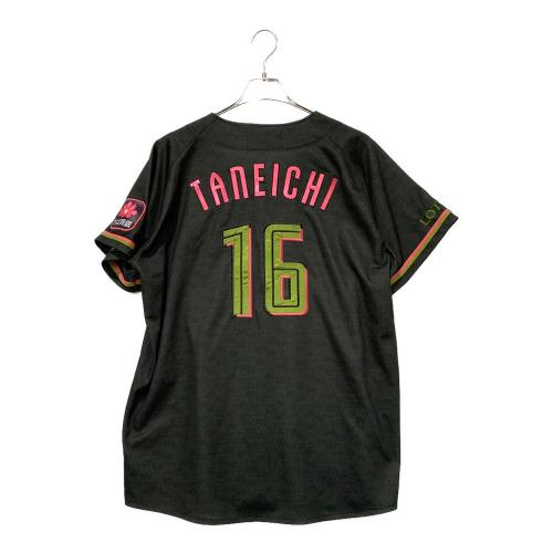 千葉ロッテマリーンズ (チバロッテマリーンズ) 応援グッズ ★ MIZUNO ブラックサマー レプリカユニフォーム #16種市 篤暉