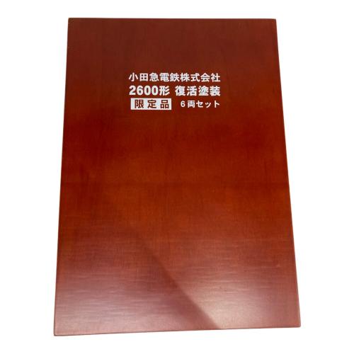 マイクロエース Nゲージ 箱ダメージ有 1/150 小田急電鉄 2600形 復活塗装 6両セット 小田急電鉄限定 動作確認済み(車両・ライト)