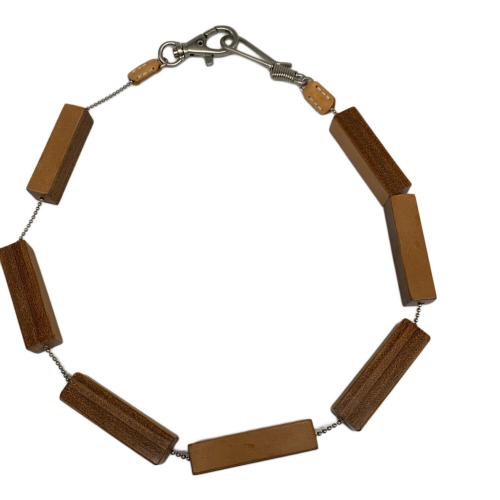 HENDER SCHEME (エンダースキーマ) ブロックウォレットチェーン ブラウン ★