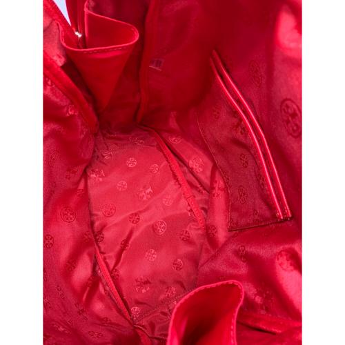 TORY BURCH (トリーバーチ) トレッキング レッド ELLA BACK PUCK ナイロン