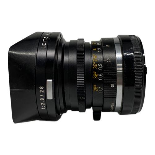 LEITZ 単焦点レンズ カナダ製 2nd ELMARIT 28mm 2.8 2734015