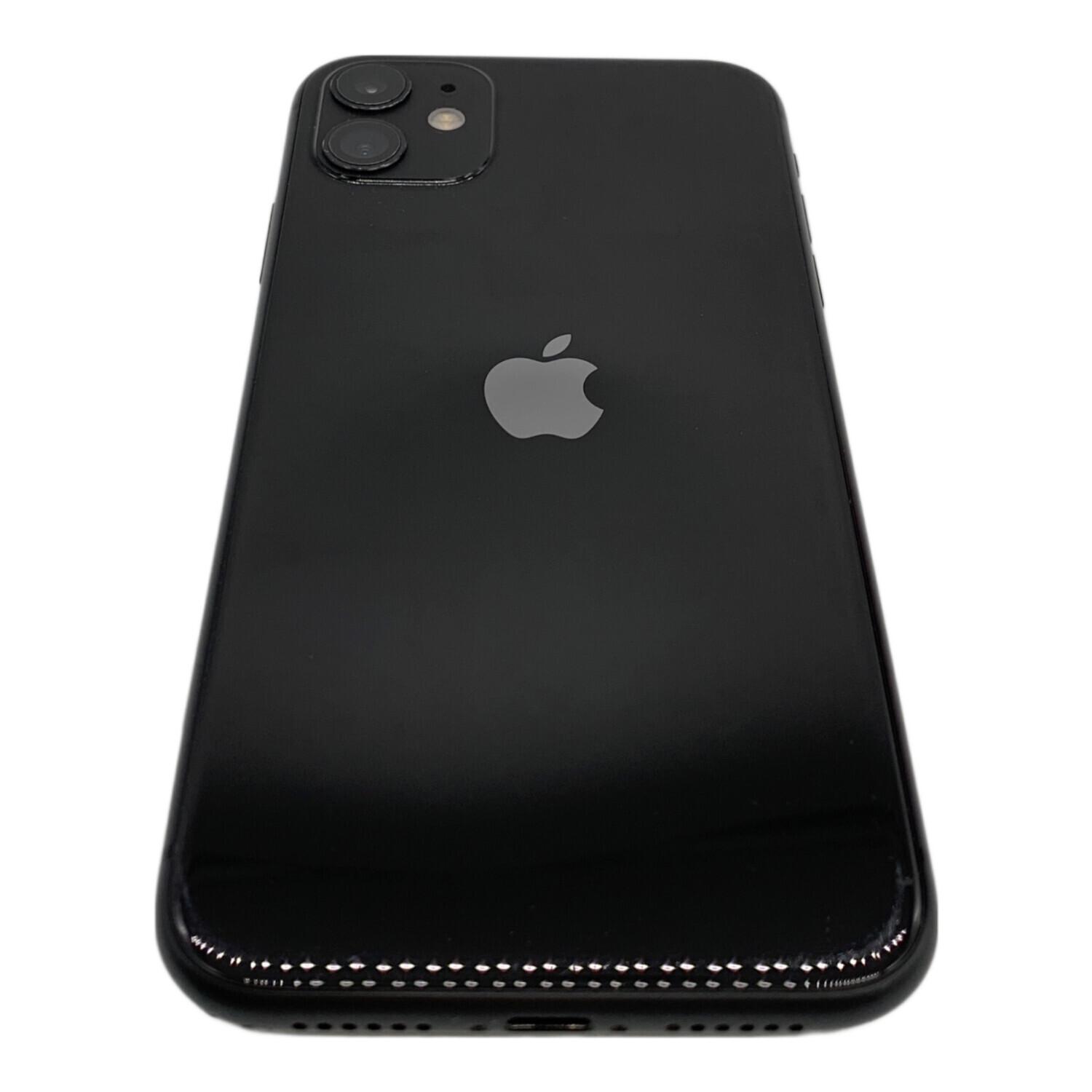 保証あり】 iPhone 11 ブラック 128 GB simフリー iPhone11[128GB] SIM