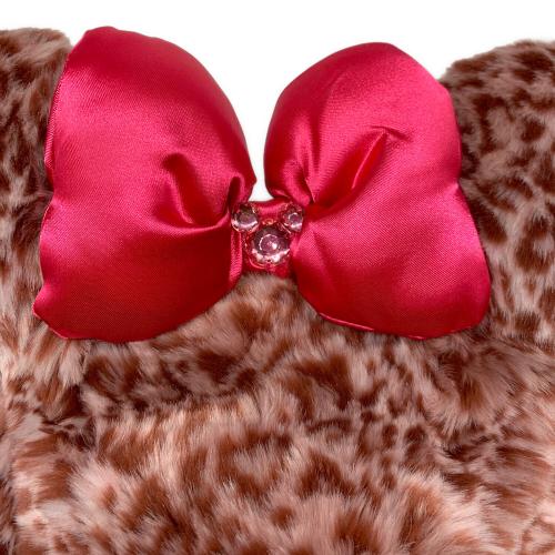 ヒョウ柄ファンキャップ 13年製 ピンク