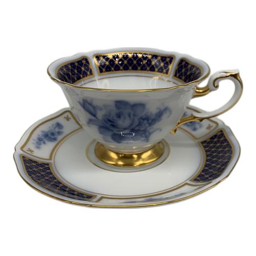 大倉陶園 (オオクラトウエン) ティーカップ&ソーサー ブルーインペリアル