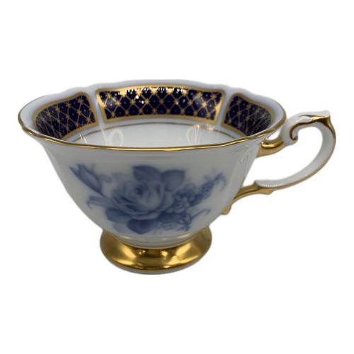 大倉陶園 (オオクラトウエン) ティーカップ&ソーサー ブルーインペリアル