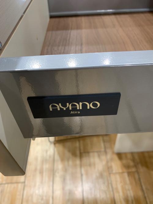 綾野製作所(AYANO) (アヤノセイサクショ) レンジボード ホワイト×ブラック×ナチュラル 185 KNシリーズ