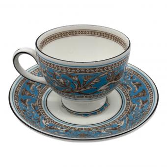 Wedgwood (ウェッジウッド) カップ&ソーサー フロレンティーン・ターコイズ
