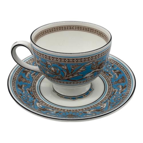 Wedgwood (ウェッジウッド) カップ&ソーサー フロレンティーン・ターコイズ