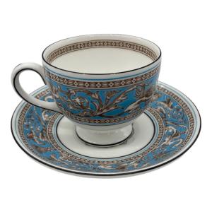Wedgwood (ウェッジウッド) カップ&ソーサー フロレンティーン・ターコイズ