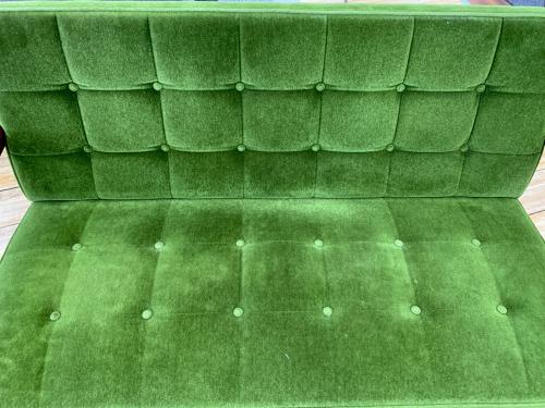 カリモク60 (カリモクロクマル) 2人掛けソファー モケットグリーン 212 Kチェア 2シーター W36173QW ファブリック 100,760円