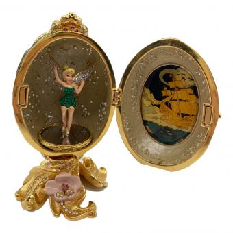 ティンカーベルエッグフィギュリン　※補修跡。傾き有