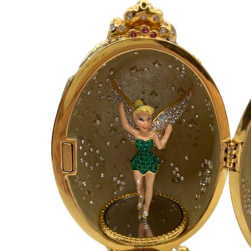 ティンカーベルエッグフィギュリン　※補修跡。傾き有