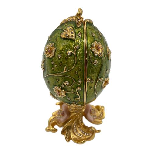 ティンカーベルエッグフィギュリン　※補修跡。傾き有