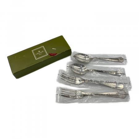 【美品】クリストフル ナイフ/フォーク/スプーン各2セット Christofle (クリストフル) カトラリーセット スプーン2本フォーク2本