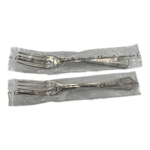 クリストフル　スプーン　フォーク　各2本セット Christofle (クリストフル) カトラリーセット スプーン2本
