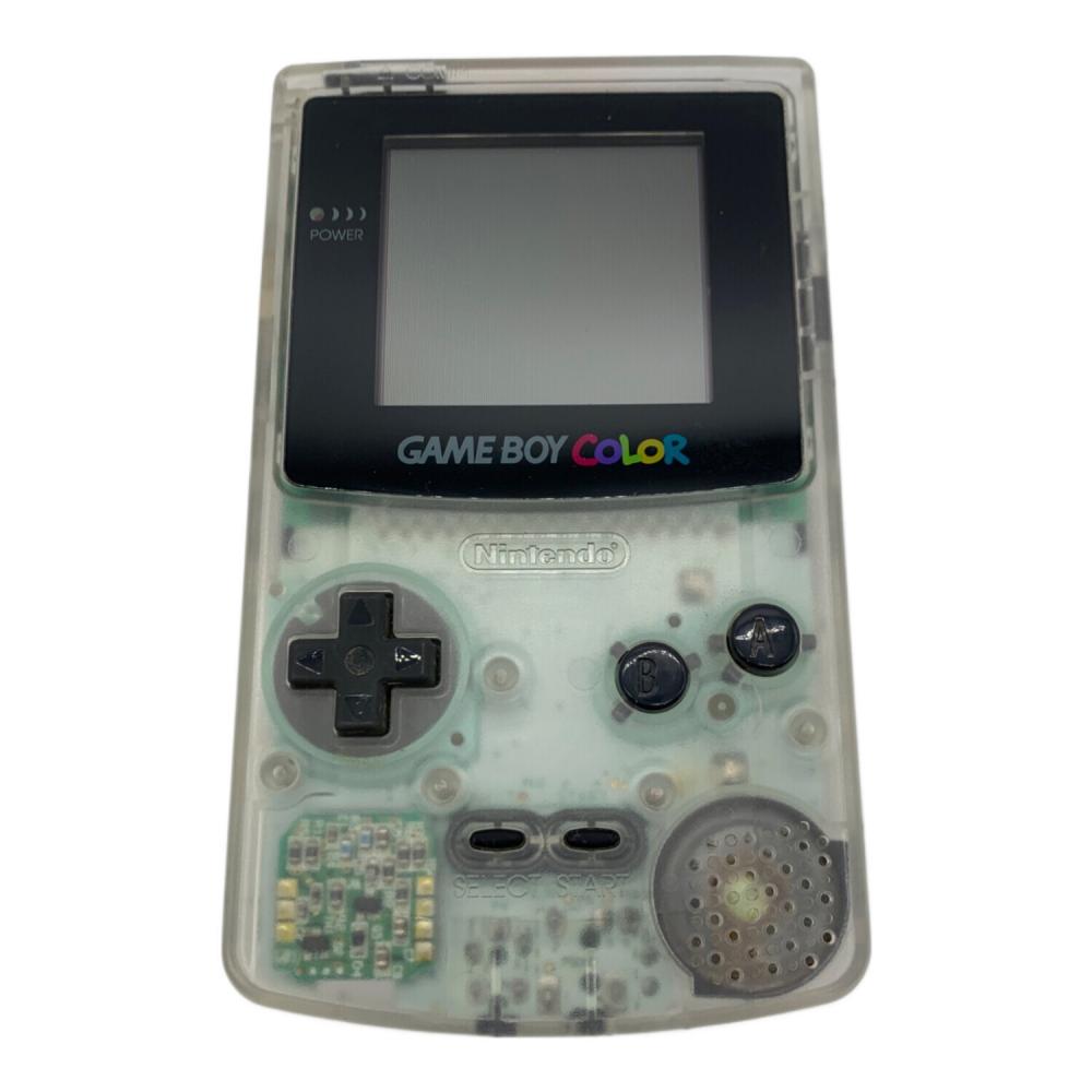 Nintendo (ニンテンドー) GAMEBOY COLOR 99年製 クリアカラー CGB-001