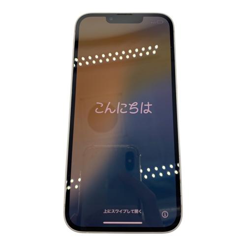Apple (アップル) iPhone13 MLND3J/A サインアウト確認済 351500434872432 ○ SIM FREE 128GB バッテリー:Bランク(89%) 程度:Bランク Blancco社データ消去済み