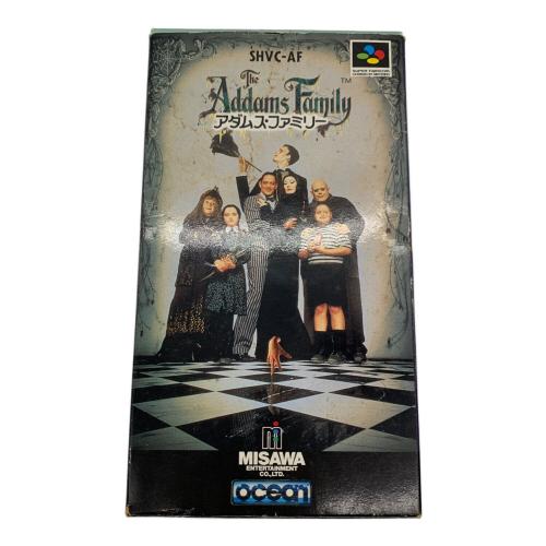 スーパーファミコン用ソフト アダムスファミリー -