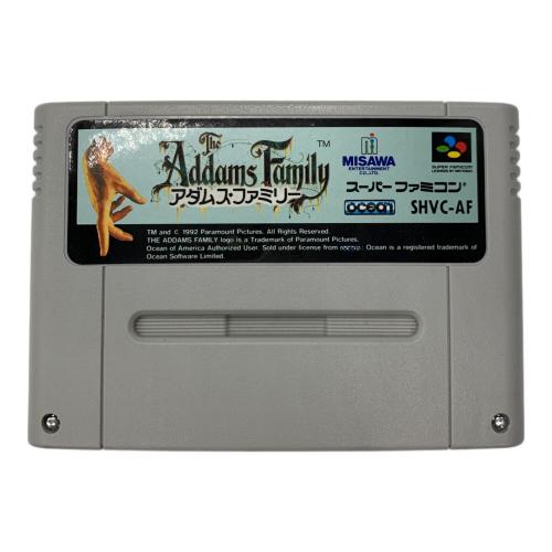 スーパーファミコン用ソフト アダムスファミリー -
