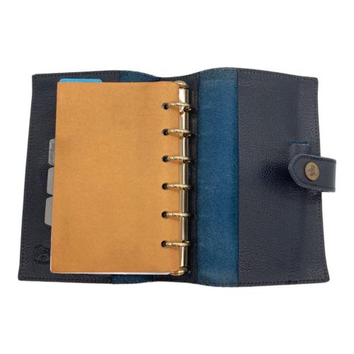 IL BISONTE (イル ビゾンテ) 手帳カバー ネイビー
