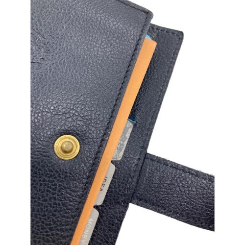 IL BISONTE (イル ビゾンテ) 手帳カバー ネイビー