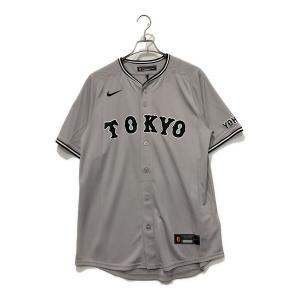 ゲームシャツ メンズ SIZE M グレー レプリカユニフォーム ・チャンピオンエンブレム 田中将大 TGLM-07Z9-TKN-3XJ