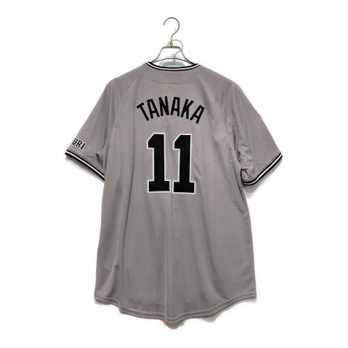 ゲームシャツ メンズ SIZE M グレー レプリカユニフォーム ・チャンピオンエンブレム 田中将大 TGLM-07Z9-TKN-3XJ