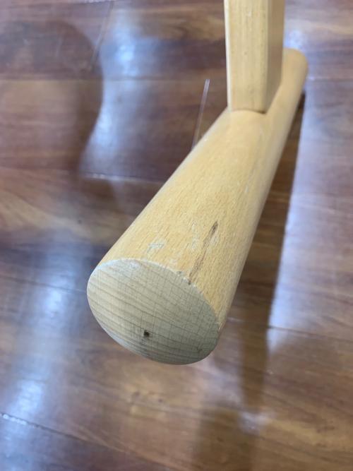 RYBO (リボ) バランスチェアー グリーン×ナチュラル 1人掛け