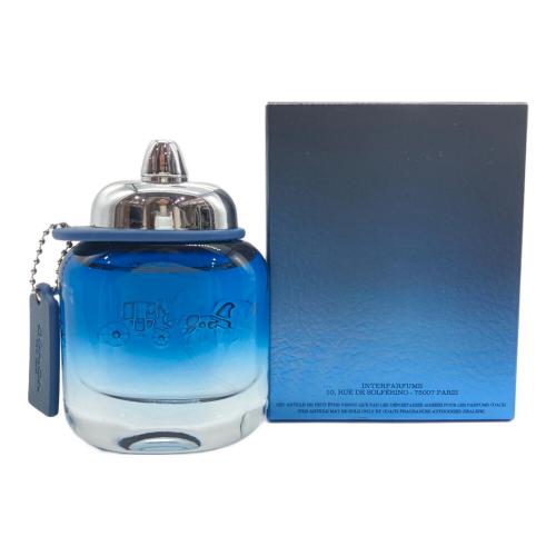 COACH (コーチ) オードトワレ マンブルー 40ml 残量80%-99%