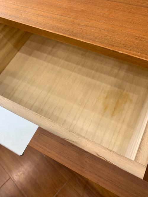 出雲木工 (イズモモッコウ) ナイトテーブル ブラウン