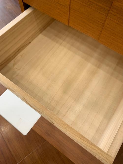 出雲木工 (イズモモッコウ) ナイトテーブル ブラウン