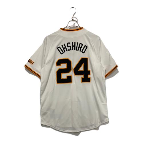 読売ジャイアンツ (ヨミウリジャイアンツ) レプリカユニフォーム メンズ SIZE M ホワイト 2025 ホーム チャンピオンエンブレム付 背番号24【大城卓三】