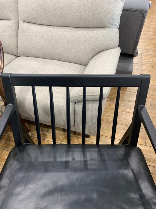 Franc franc (フランフラン) 1人掛けソファー ブラック サルト