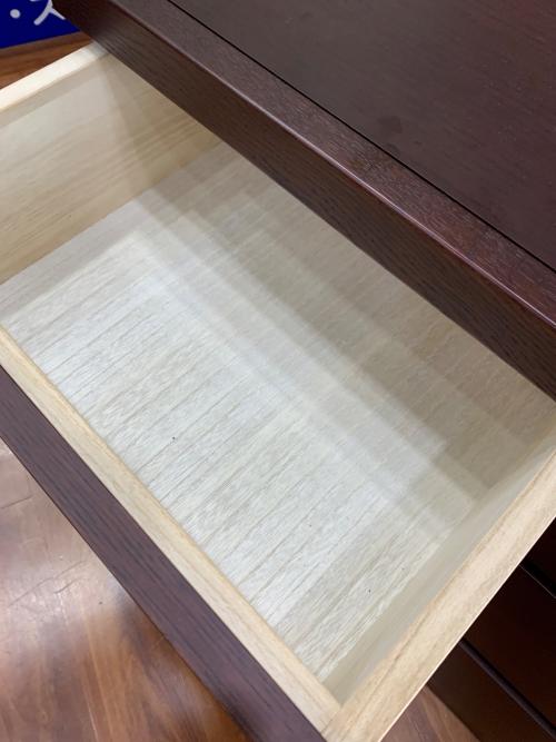 加藤木工 (カトウモッコウ) ローチェスト IDC取扱 3段 ナラ材 モエ ローチェスト90