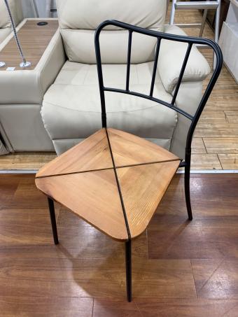 IKEA (イケア) ダイニングチェアー ブラウン×ブラック 309 ANTNAS