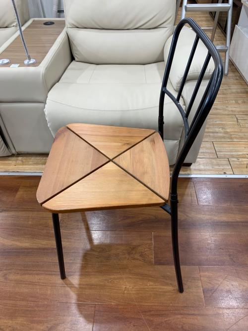 IKEA (イケア) ダイニングチェアー ブラウン×ブラック 309 ANTNAS