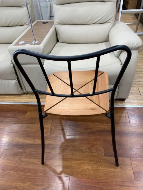 IKEA (イケア) ダイニングチェアー ブラウン×ブラック 309 ANTNAS