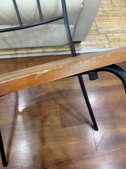 IKEA (イケア) ダイニングチェアー ブラウン×ブラック 309 ANTNAS