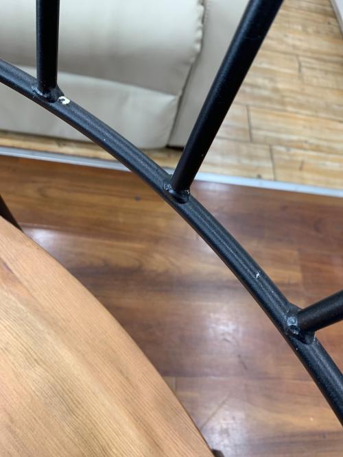 IKEA (イケア) ダイニングチェアー ブラウン×ブラック 309 ANTNAS