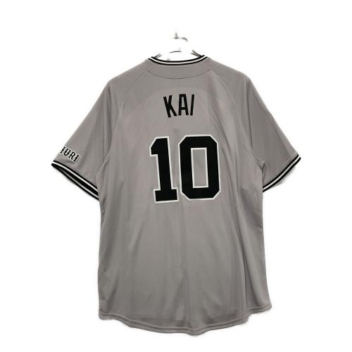 読売ジャイアンツ (ヨミウリジャイアンツ) 応援グッズ Lサイズ グレー 甲斐拓也 ＃10 ユニフォーム