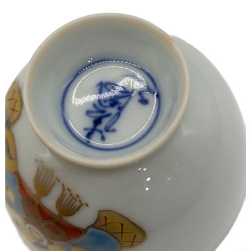 茗碗揃え　高野清鳳 兜絵