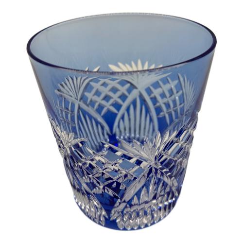 KAGAMI CRYSTAL (カガミクリスタル) ペアロックグラス 江戸切子