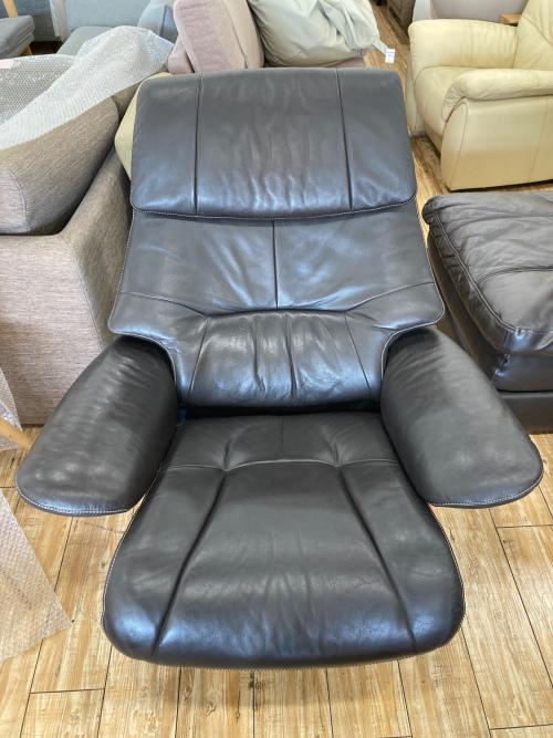 karimoku (カリモク) リクライニングチェアー RU6120K353 ブラック