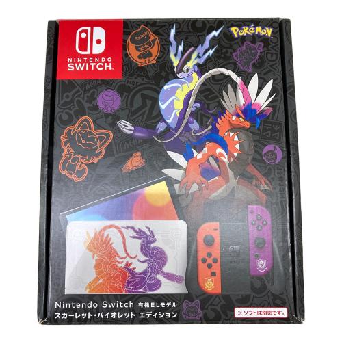 Nintendo (ニンテンドー) Nintendo Switch(有機ELモデル) スカーレット・バイオレットエディション HEG-001 XTJ70639226011
