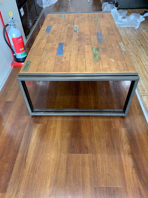 d-Bodhi (ディーボディ) ローテーブル ブラウン×ブラック 98 FERUM