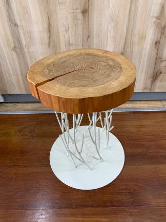 DI CLASSE (ディクラッセ) スツール ナチュラル×アイボリー