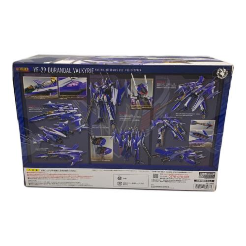 BANDAI (バンダイ) フィギュア 劇場版マクロスΔ絶対ライブ!!!!!! YF-29デュランダルバルキリー(マクシミリアン・ジーナス機)フルセットパック DX超合金