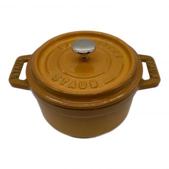Staub (ストウブ) ココットラウンドマスタード 40510-636